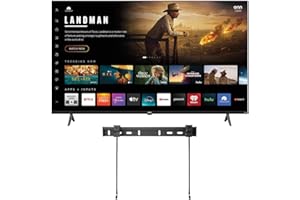 ONN Smart TV 50" Powered by VIZIO Technology Class 4K Ultra High-Definition Smart TV, Bluetooth Capable, Smart Home Ready, 60Hz Refresh Rate + Free WallMount - 50S4V1 (Renewed)
