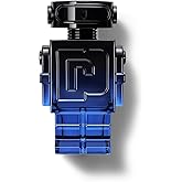 Rabanne Phantom Eau de Parfum for Men - Aromatic Ambery Perfume with Lavender, Orange Blossom & Vanilla - Long Lasting & Thrilling Refillable Fragrance Spray from Paris, 3.4 oz