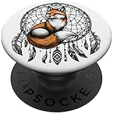 Dreamcatcher Fox Therian PopSockets Adhesive PopGrip