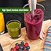 KOIOS Powerful 2-in-1 Hand Blender with 6 Speed, 500 W - Black