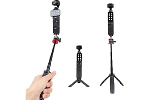 PellKing Tabletop Tripod and Selfie Stick Tripod Kit for DJI OSMO Pocket 3 2 Camera