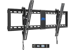 Mounting Dream TV Wall Mount for 42-86" TVs, Tilting TVs Mount with Level Adjustment Fits 16", 18", 24" Studs Easy for Centering, Wall Mount TV Bracket Max VESA 800x400mm, 120 LBS Loading, MD2263-XLK