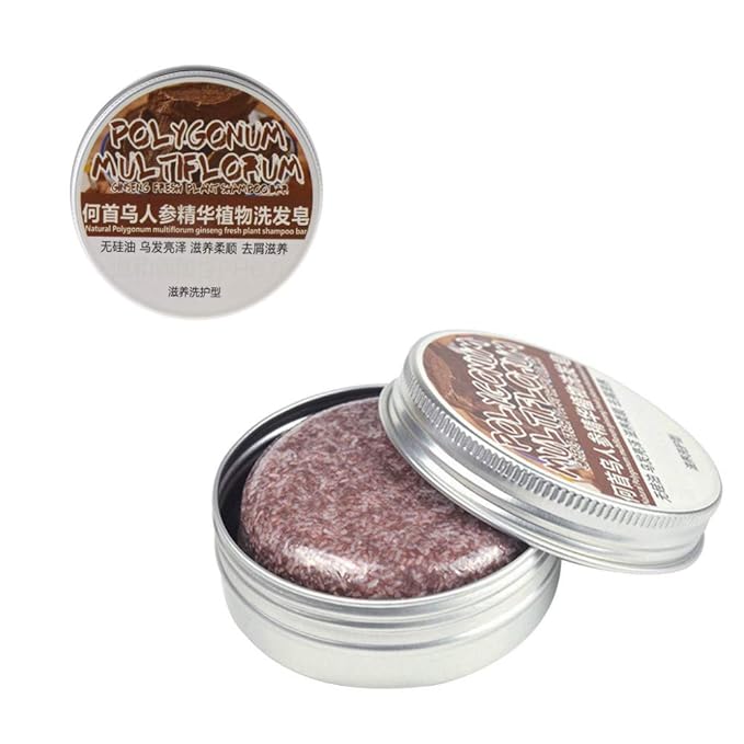 Hair Darkening Shampoo Bar Naturally Restores Pigment