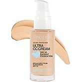 Pacifica Ultra CC Cream Radiant Foundation SPF 17 -Neutral Fair – Medium Coverage Color Correcting Cream, Dewy Finish, Mineral SPF, 1 oz