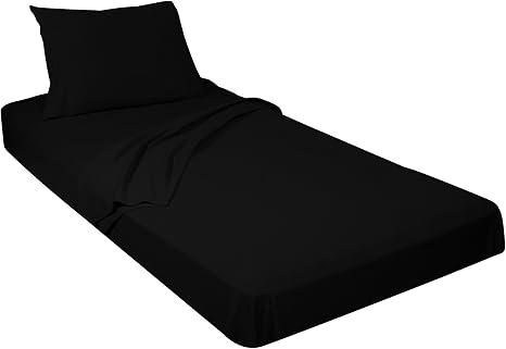 black cot sheet