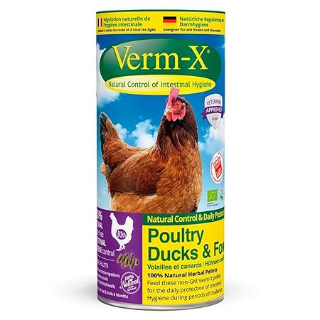 Verm-X Paletten für Alle Geflügel, 1,5 kg