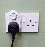 Mercury Plug-In Dimmer Switch UK 3-Pin Mains Socket White view 6