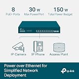 TP-Link SG2210MP 10 Port Gigabit PoE Smart Switch 8 PoE+ Ports 150W view 5