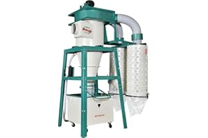 Grizzly Industrial G0637-7-1/2 HP 3-Phase Cyclone Dust Collector