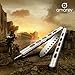 Practice Butterfly Knife - Generation II Butterfly Knife with Spring Latch, All Stainless Steel Balisong Trainer, Unsharpened Knife for CS GO, Butterfly Knife Trainer for Improving Skills 100% Safety
