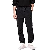 Amazon Essentials Men's Drawstring-Waist Regular-Fit Cargo Jogger