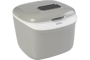 EVLA'S Baby Feeding Bottle Sanitizer & Dryer, UV Light Sanitizes Baby Bottles, Pacifiers, Small Toys, Even Phone or Credit Card in Minutes! Large Capacity UV Box Sanitizer, Grey