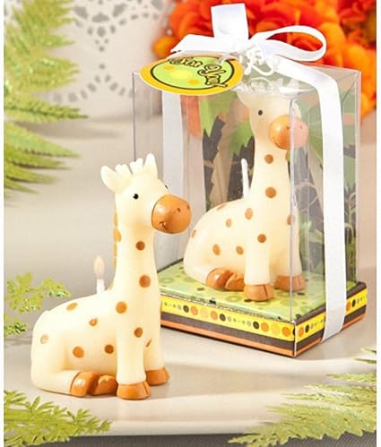 Jungle Critters Collection Bougies Bebe Girafe Amazon Fr Cuisine Maison