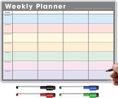 The Magnet Shop TMS A3 Magnetic Weekly Planner and Organiser