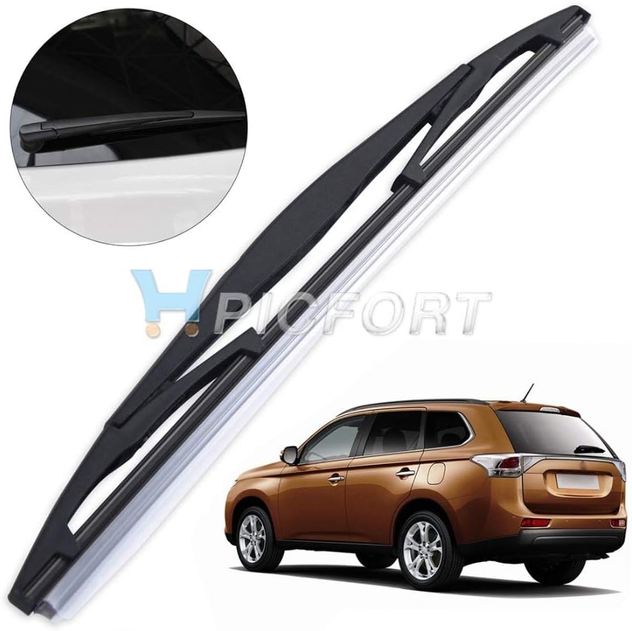 Automobiles & Motorcycles OCS 12"/300mm Rear Rain Window Windshield Windscreen Wiper Blade for Mitsubishi Pajero Outlander Honda 2008 2009 2010-2013