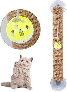 handmade cat scratching post