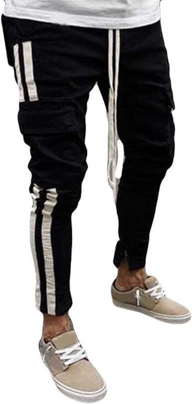 striped sweatpants mens