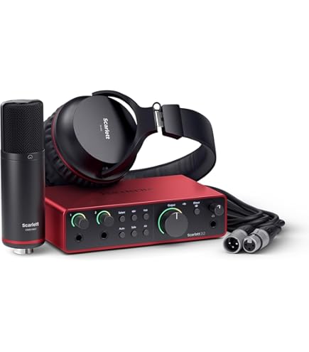 Amazon.com: Focusrite Scarlett 2i2 Studio 3rd Gen USB Audio