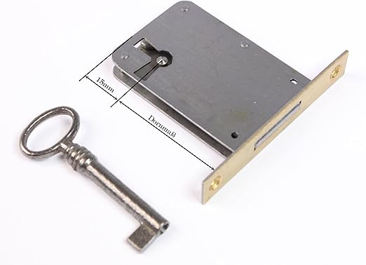 Einsteckschloss mit Schlüssel (25mm links): Amazon.de: Baumarkt