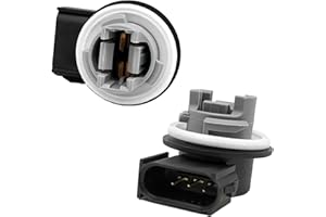 RBOKO 2Pcs Turn Signal Tail Light Socket Tail Lamp Lights Wiring Harness Plug, Compatible with Ford 2009-2014 F150 F250 F350 Super Duty, OE # 2U5Z-13411-DA, 2U5Z13411DA