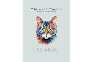 Whiskers & Wonders: A Relaxing Adult Coloring Book for Cat Lovers