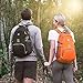 OlarHike Hiking Travel Backpack, Packable Lightweight Camping Backpack for Men Women