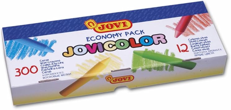 Jovi - Caja económica con 300 ceras surtidas (989): Amazon.es: Juguetes y juegos