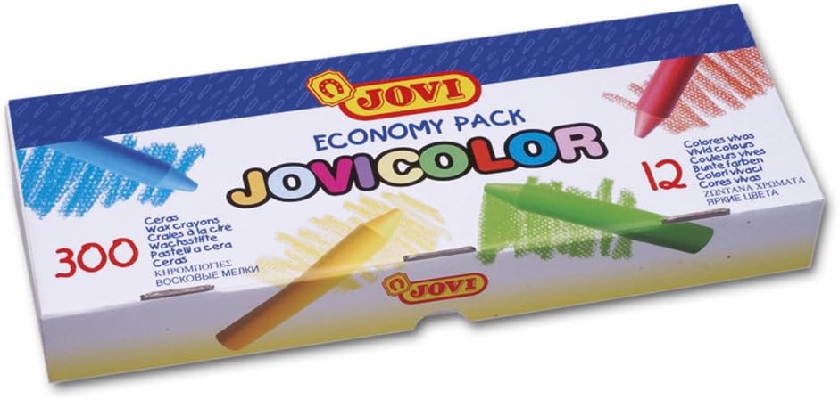 Jovi - Caja económica con 300 ceras surtidas (989): Amazon.es: Juguetes y juegos