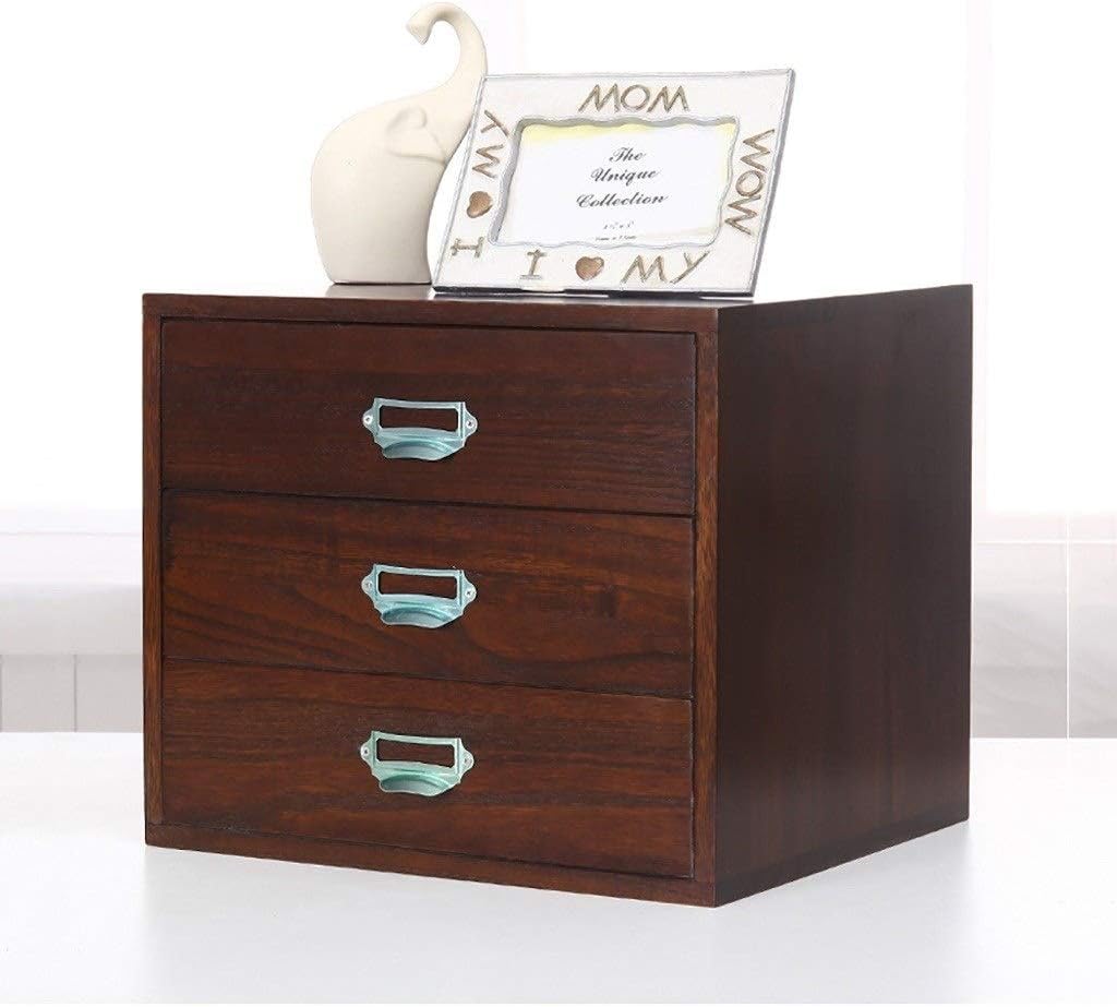 Bxwjg File Cabinets 3 Layer Drawer Storage Cabinet Used For Office Supplies Or Desktop Accessories 2colors Color B1 Amazon Co Uk Kitchen Home