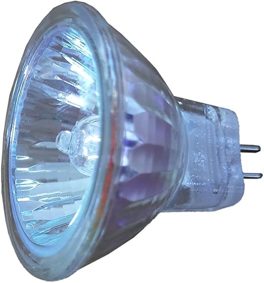 2 x bombilla de lampara halogena mr11 12v 10w gu4 35mm blanco calido regulable proyector halogeno cubierta de vidrio