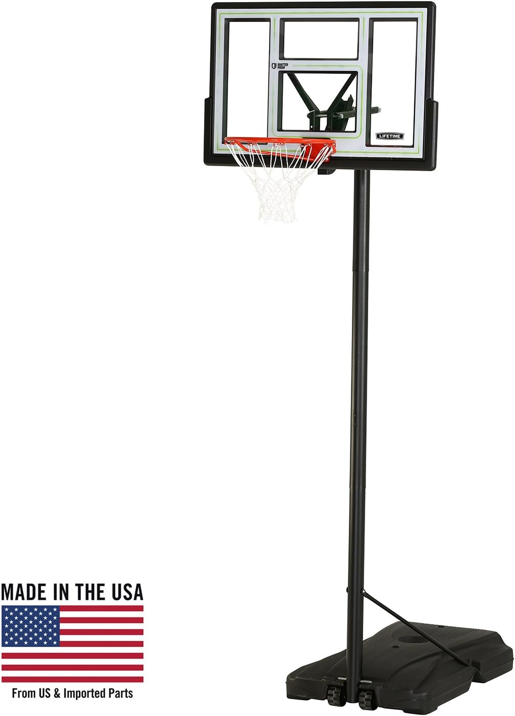 Sports & Fitness Lifetime 90782 Fusion Courtside Portable Basketball