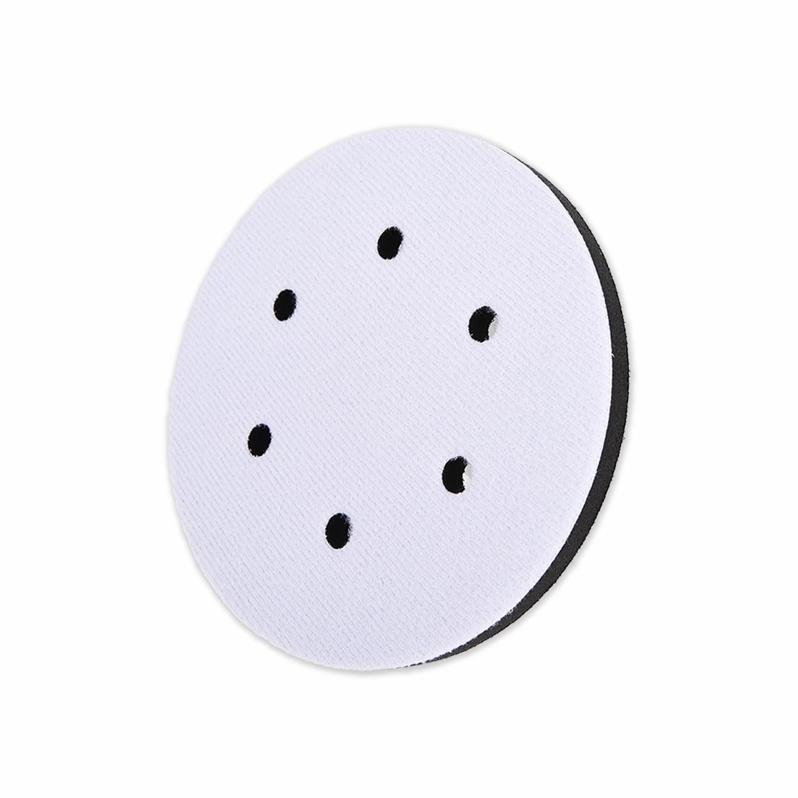 Soft Sponge Interface Pad for Sanding Pads 150 mm Diameter(6 Holes)