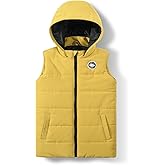JOYSON Boys Sleeveless Puffer Vest Lightweight Padded Jacket Quilted Hooded Outwear Zipper Waistcoat
