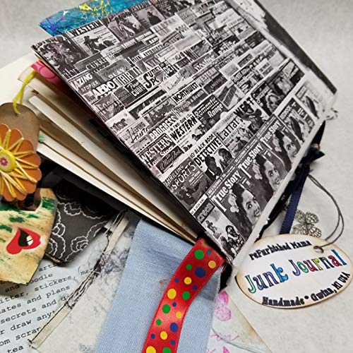 JUNK JOURNAL-I CAME. I SAW. I CONTOURED - HANDMADE ALTERED BOOK-TRAVEL JOURNAL