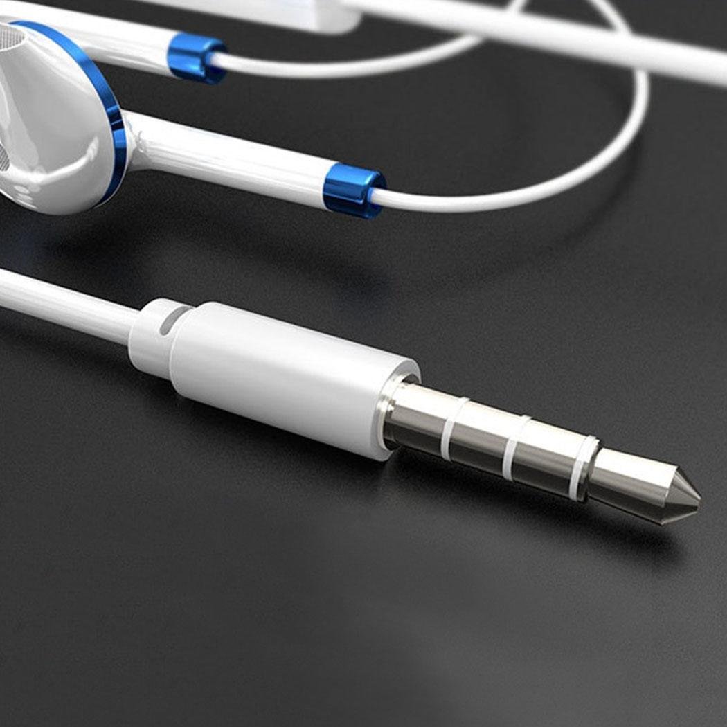 Pinsparkle Earbuds, Pwow Wired Earphones with Microphone and Volume Control Stereo in-Ear Headphones for Running Workout Gym Bluetooth Headsets