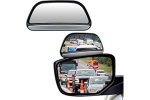 TOTMOX Blind Spot Mirror 2 Pack Car Side Mirror Blindspot Adjustable Car Auxiliary Wide Angle Side Rearview Mirror for Car SU