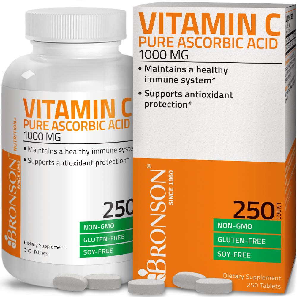 Vitamin C 1000 Mg Premium Non Gmo Ascorbic Acid Maintains Healthy Immune System Supports Antioxidant Protection 250 Tablets Buy Online In Sri Lanka At Desertcart Lk Productid
