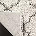 SAFAVIEH Hudson Shag Collection Area Rug - 9' x 12', Ivory & Grey, Moroccan Trellis Design, Non-Shedding & Easy Care, 2-inch Thick Ideal for High Traffic Areas in Living Room, Bedroom (SGH282A)