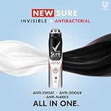 Sure Invisible Antibacterial Anti-perspirant Deodorant Aerosol 250ml view 5