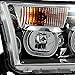 AKKON - For Toyota Tundra Pickup Chrome Clear Exclusive Halo Projector Ultra Bright SMD DRL LED Headlights