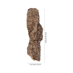 Kisangel 4Pcs Terrarium Cork bark Reptile Tree bark