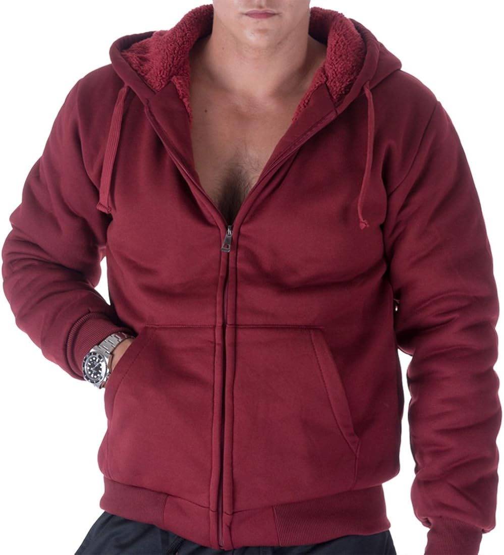 sherpa lined fleece jacket