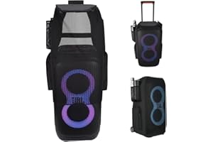 LAIMONEY Speaker Scratch Resistant Protective Dust Cover for JBL PartyBox Stage 320, Multifunctional Protect Case Compatible with JBL Partybox 320 Portable Speaker