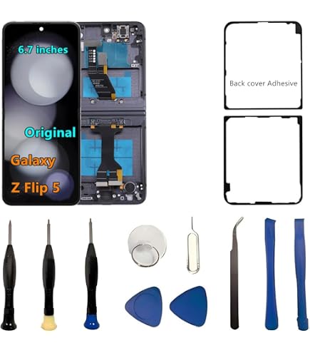 Amazon.com: LCD Screen Frame Replacement for Z Flip 3 5G F711