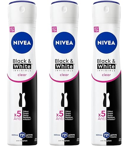 Amazon.com : NIVEA Invisible for Black & White Fresh Deodorant
