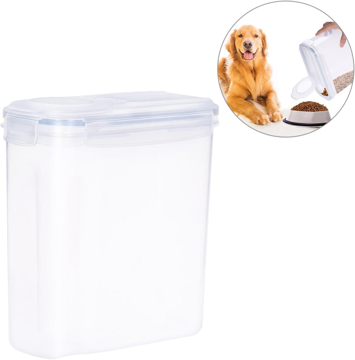 seal tight dog food container