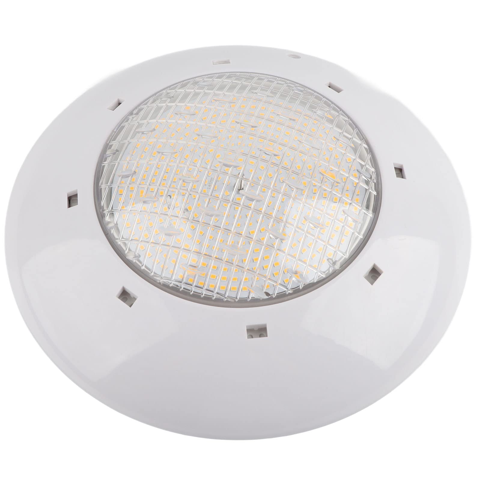 Garosa AC12V Warm Light LED Underwater Light IP68 Waterproof Rating Underwater Wall‑Mounted Swimming Pool Lamp(35W),Underwater Lights