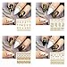 Light gold lace themed nail sticker, Nail Art Stickers Beauty Nail Decorations Toolnail stickers, Easy Nail Art Set for Finger or Toe，20 Sheets