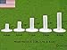 FINGER TEN Golf Rubber Tees Driving Range Value 5 Pack, Mixed Size or 5 Same Size for Practice Mat
