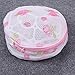 Pinksee Laundry Wash Bags Bra Underwear Lingerie Sock Mesh Net Wash Basket Bag,Flower